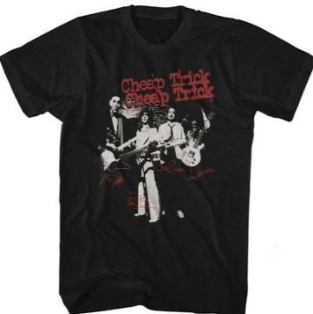 NWT Band Tees Cheap Trick Shirt (Various Sizes)